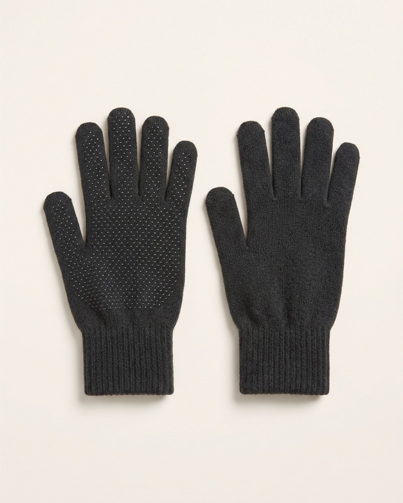 Edge Control Skate Gloves in Graphite, front view