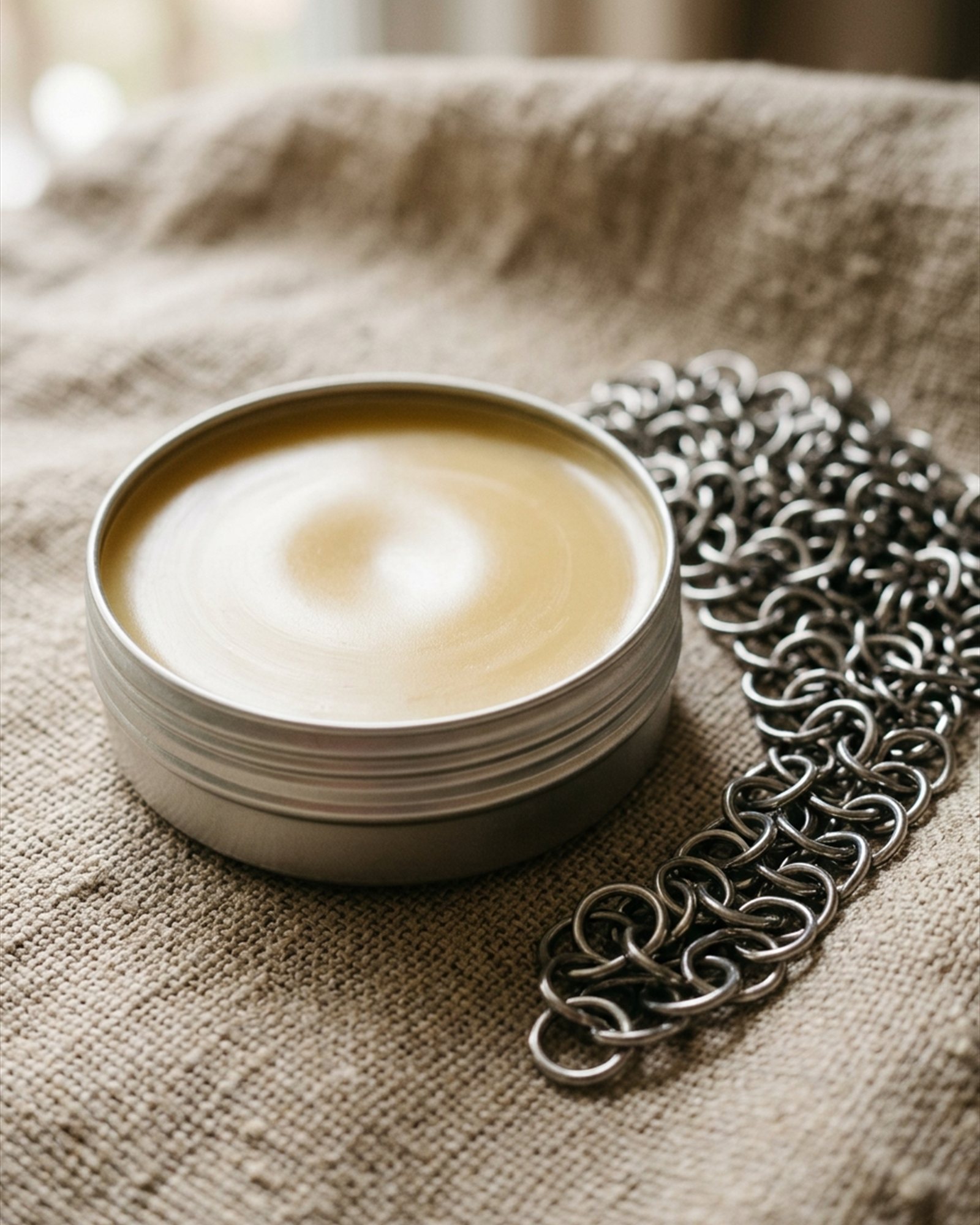 Cast Iron Care Kit in Natural, detail close-up